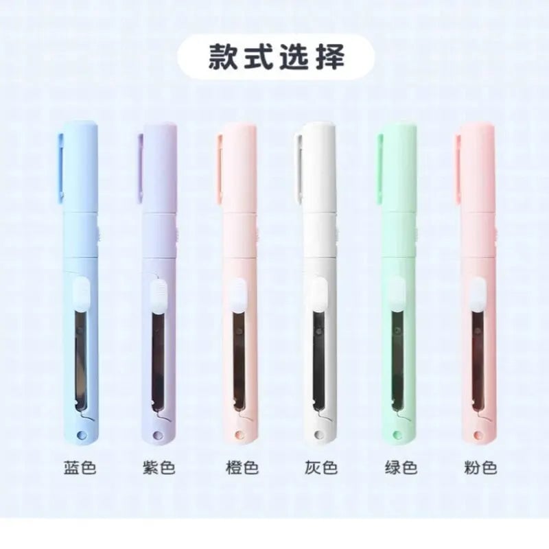 Multi-Function Folding Scissors Mini Engraving Knife Paper Trimmer