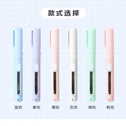 Multi-Function Folding Scissors Mini Engraving Knife Paper Trimmer