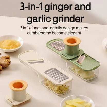 3-in-1 Vegetable Cutter Slicer Dicer Grater Handheld Kitchen Tool