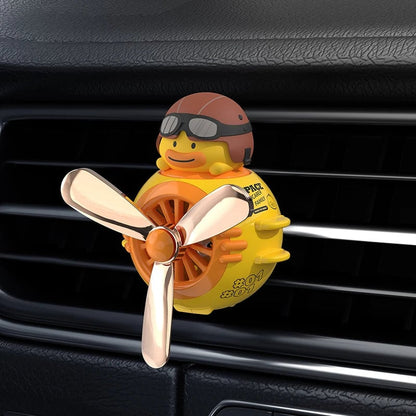 Magnetic Cartoon Car Air Vent Aromatherapy Diffuser Clip + 2 Tablets
