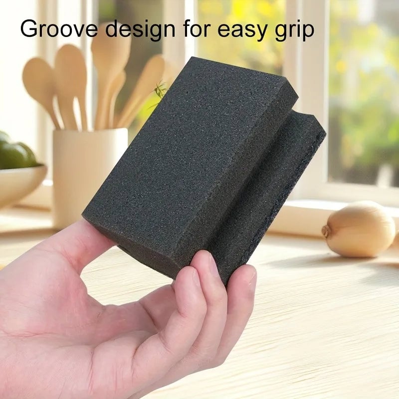 3-Pack Double-Sided Non-Scratch Scouring Sponges for Kitchen