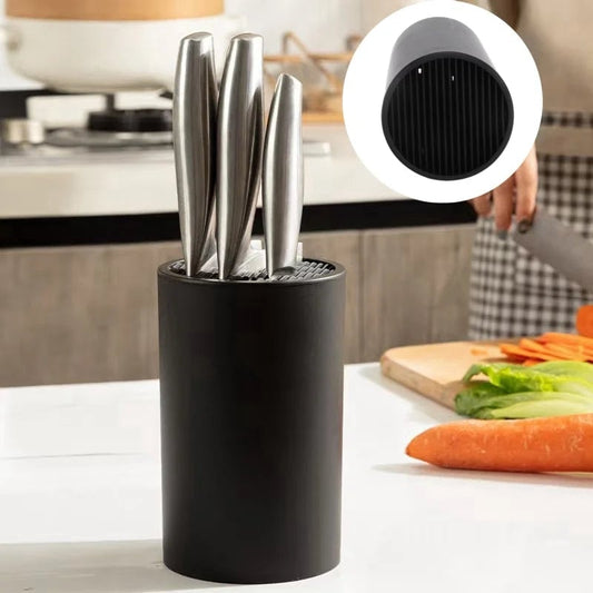 6-Style Magnetic Knife Storage Stand - Kitchen Organizer Block