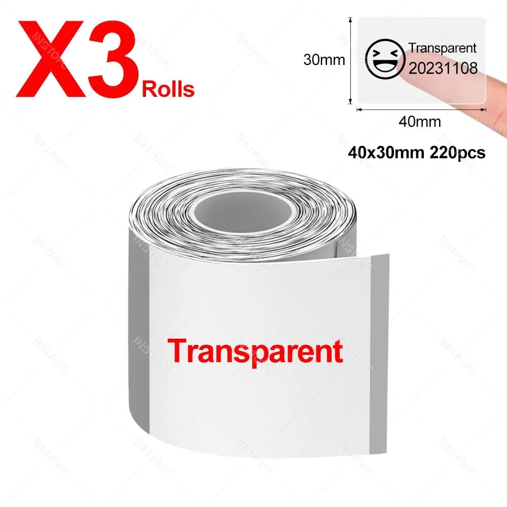P50 Wireless Bluetooth Thermal Label Printer Inkless Adhesive Maker