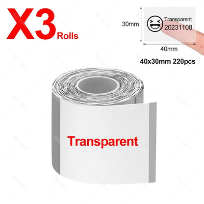 P50 Wireless Bluetooth Thermal Label Printer Inkless Adhesive Maker