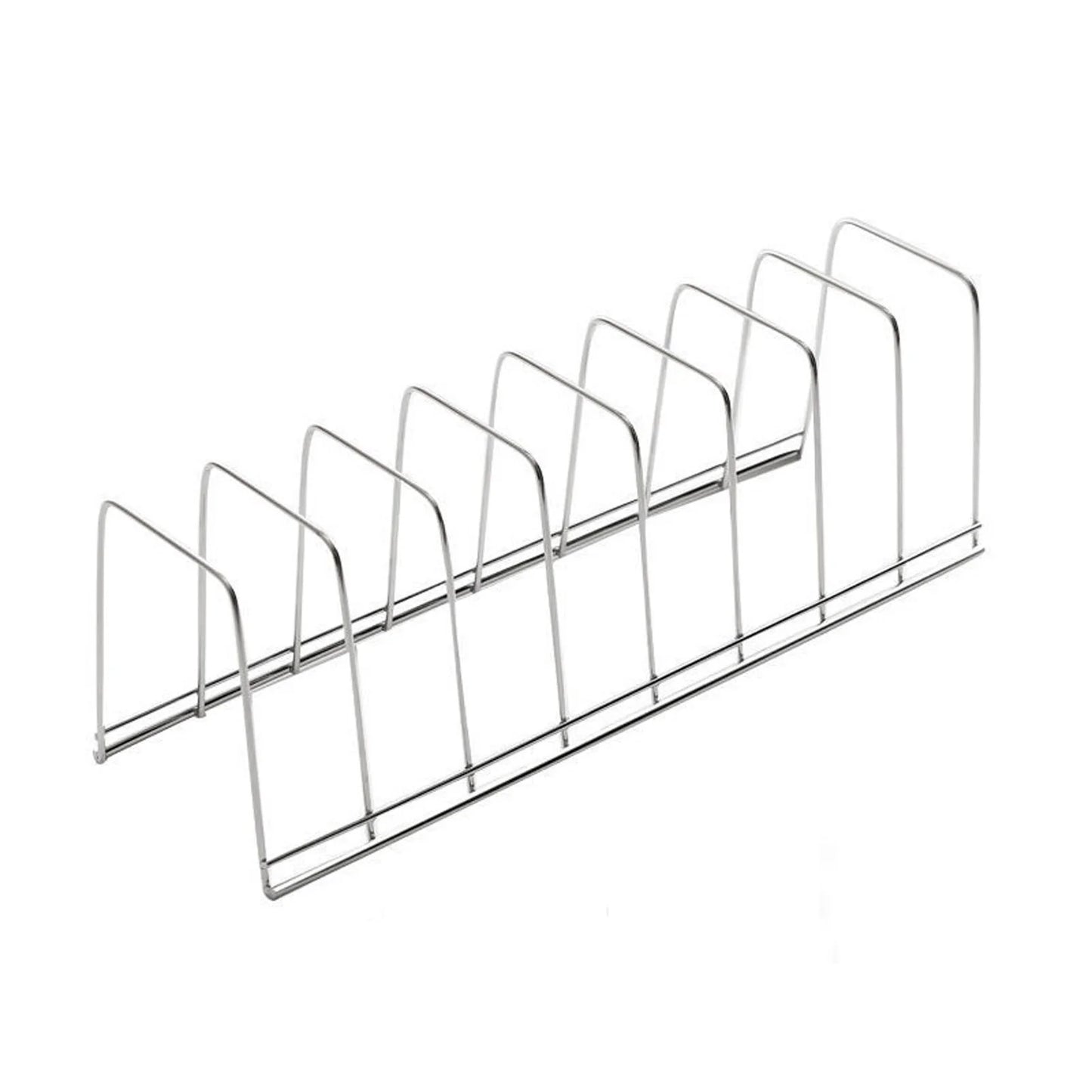 Stainless Steel Kitchen Bowl Organizer Thick Wall Dish Storage Rack