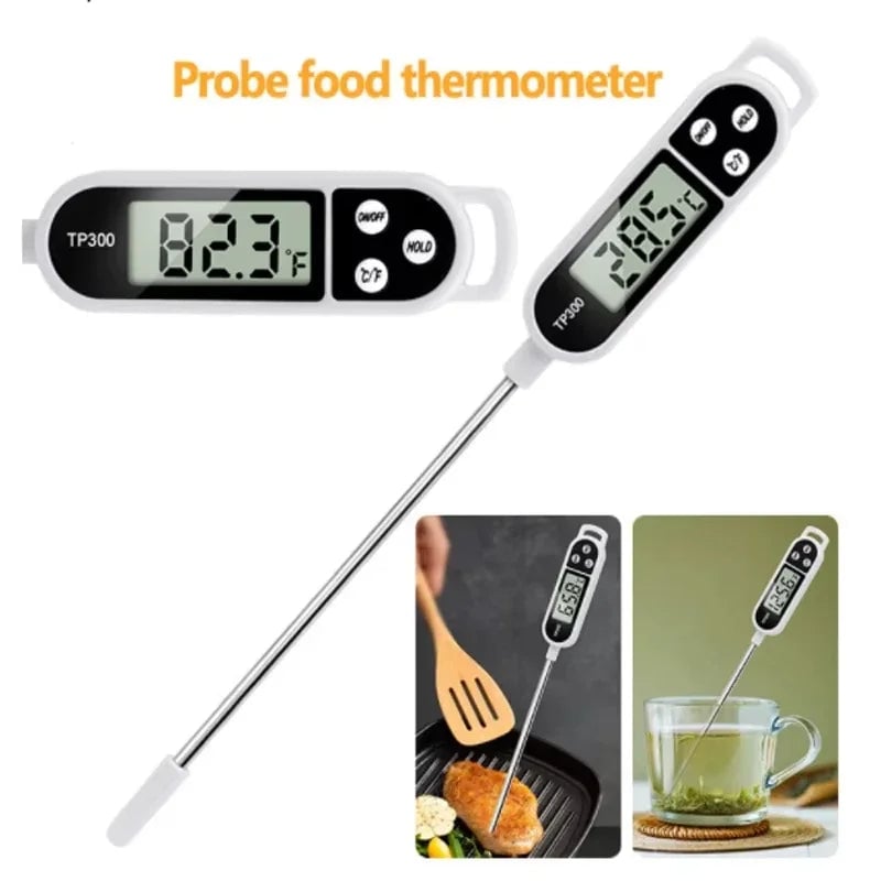 TP300 Digital Food Thermometer - Instant Read Meat BBQ Probe