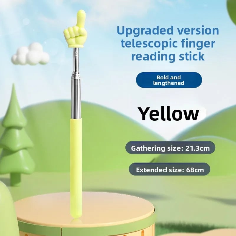 Stainless Steel Retractable Teacher Pointer Stick Telescopic