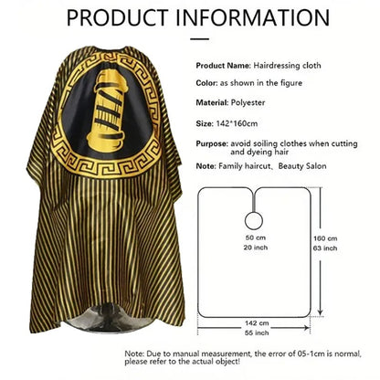 Professional Hair Cutting Cape - Waterproof Salon Apron for Styling
