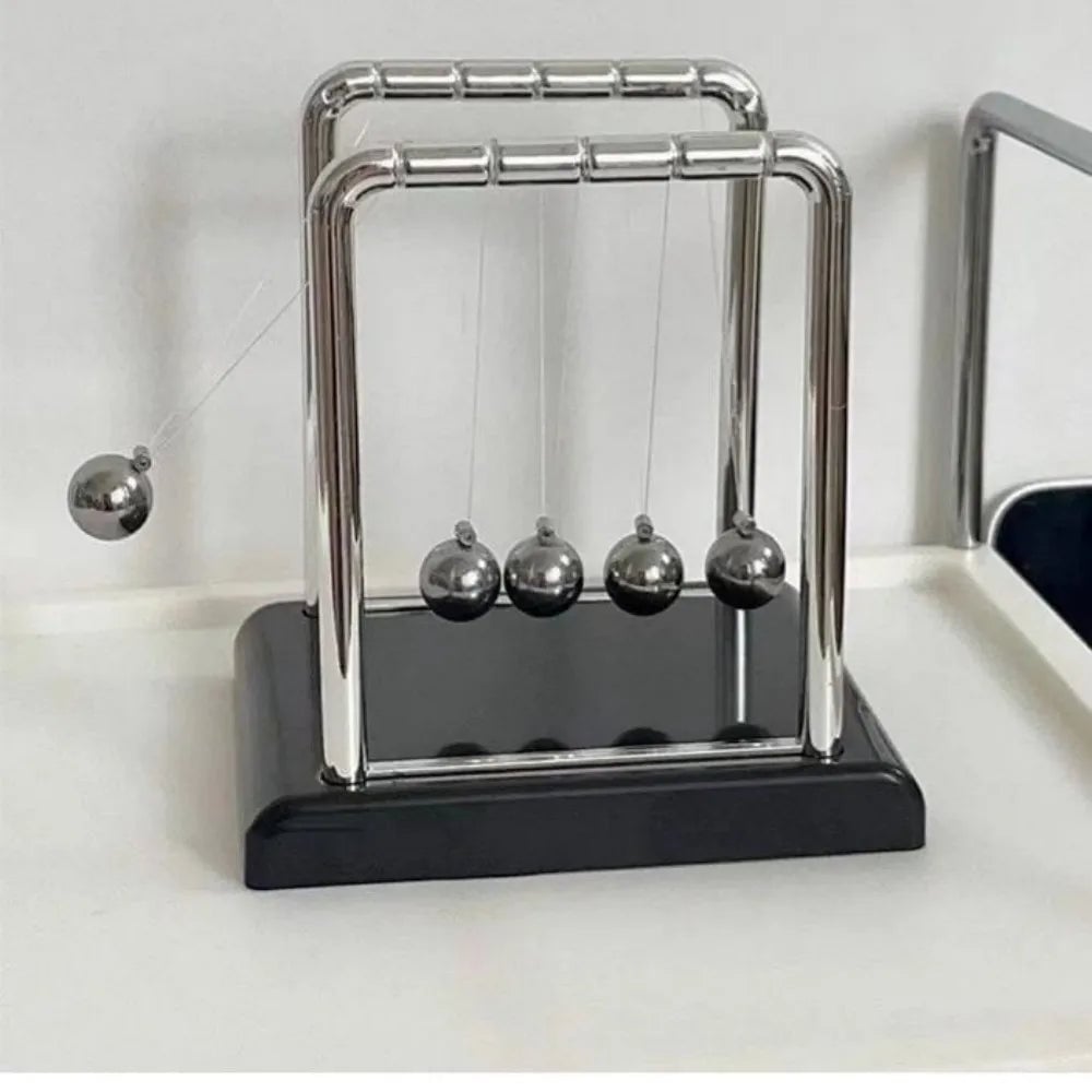 Newton's Cradle Steel Ball Physics Pendulum Desktop Toy Science Gift