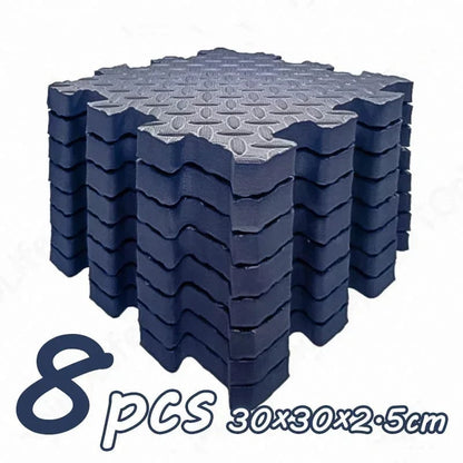 8Pcs 2.5cm Thick Nonslip Baby Play Mat Soundproof Puzzle Gym