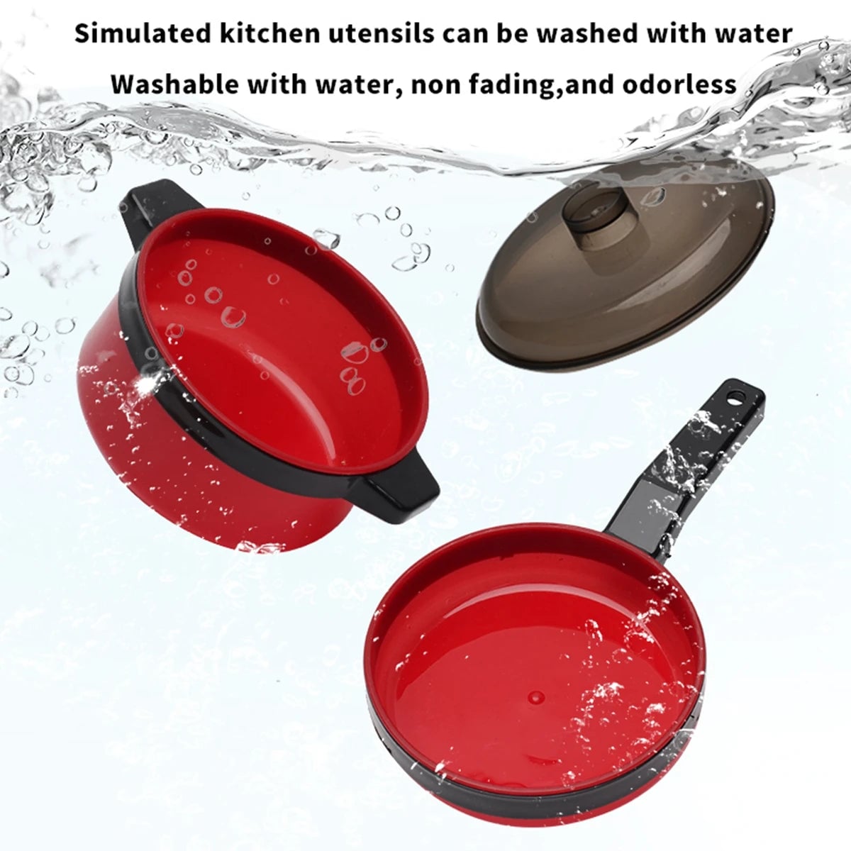 High Fidelity Kids Chef Kitchen Play Set - Realistic Cooking Toys