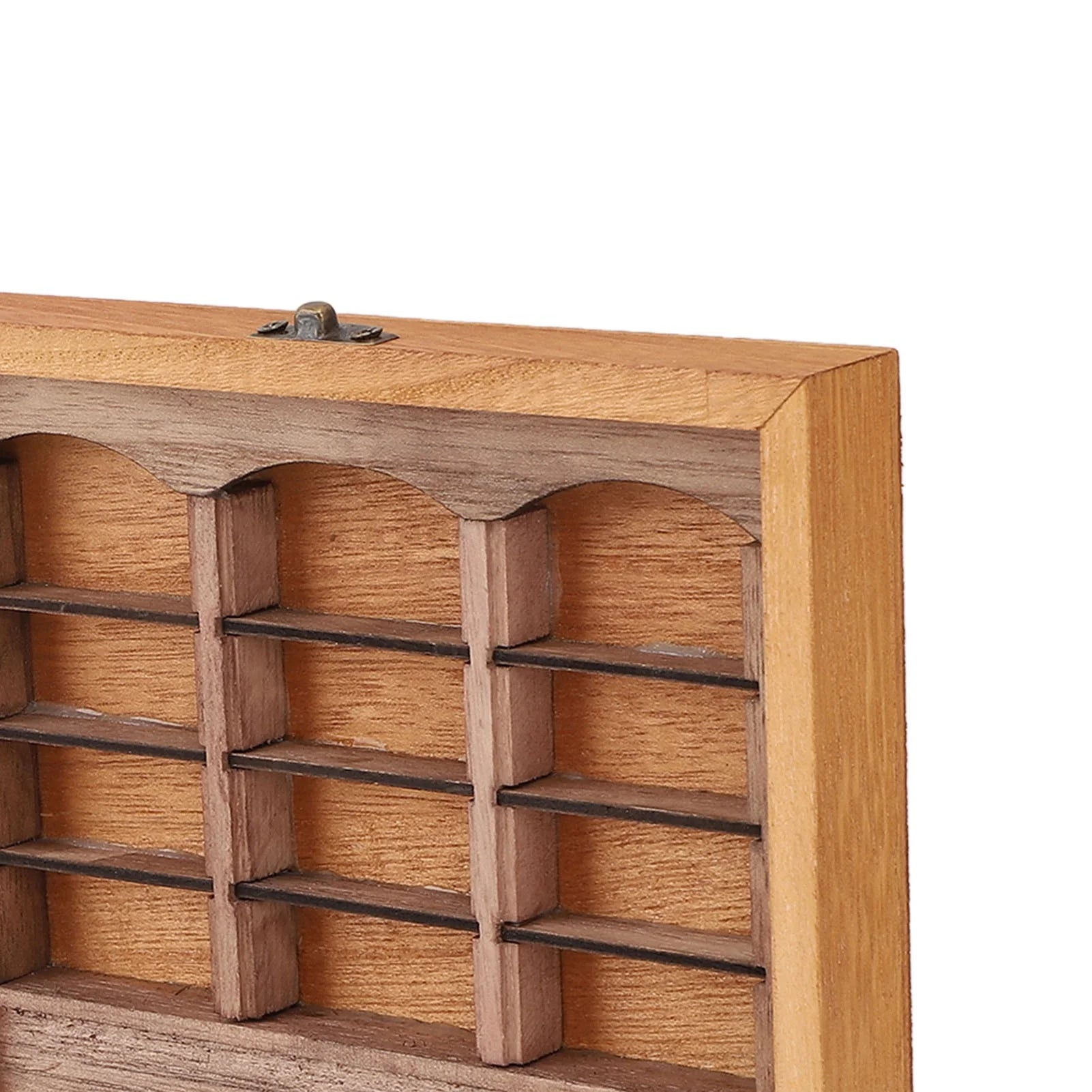 Miniature Wooden Bookshelf Display - Stress Relief Decorative Book Box