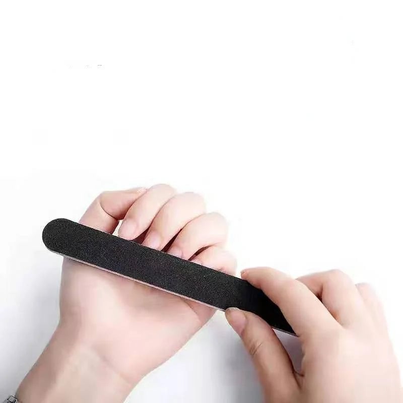 10Pcs Nail Files 100/180 Grit Buffer Block Manicure Pedicure Tools