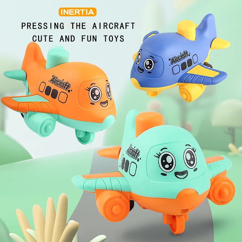 Press Go Animal Racing Cars Set - Friction Powered Toddler Vehicles