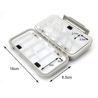 16 Grid Weekly Pill Organizer Box - Medicine Storage Container