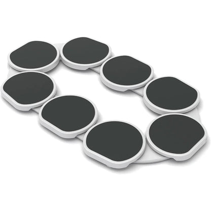 Manual Expandable Rotating Turntable Plate for Dining Table Kitchen