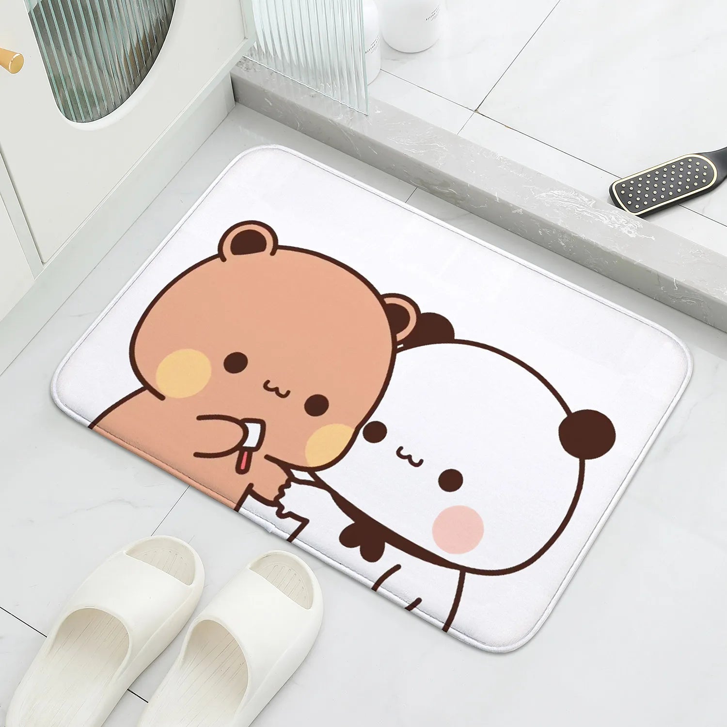 Bubu Dudu Non-Slip Cartoon Welcome Mat - Cute Entrance Doormat