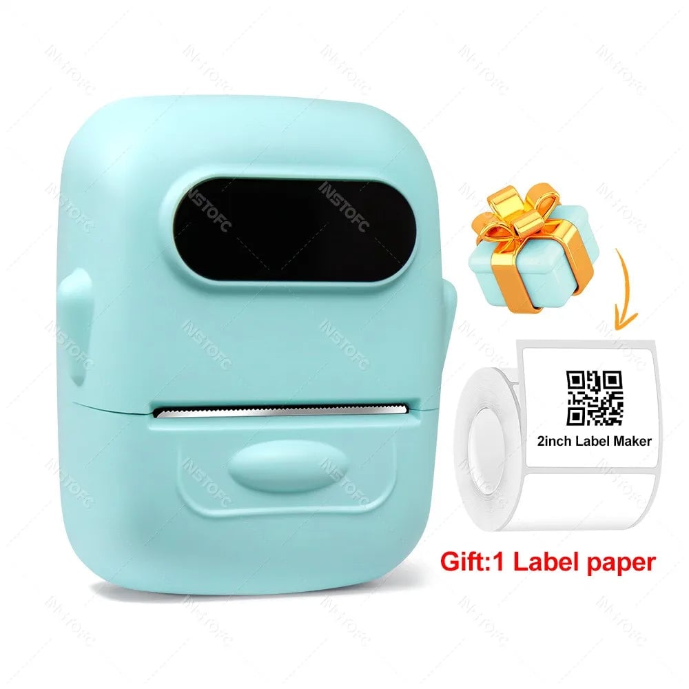 P50 Wireless Bluetooth Thermal Label Printer Inkless Adhesive Maker