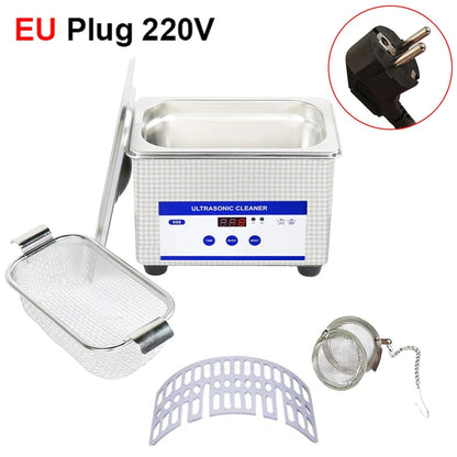 40kHz Ultrasonic Cleaner for Jewelry & Glasses - Professional Grade