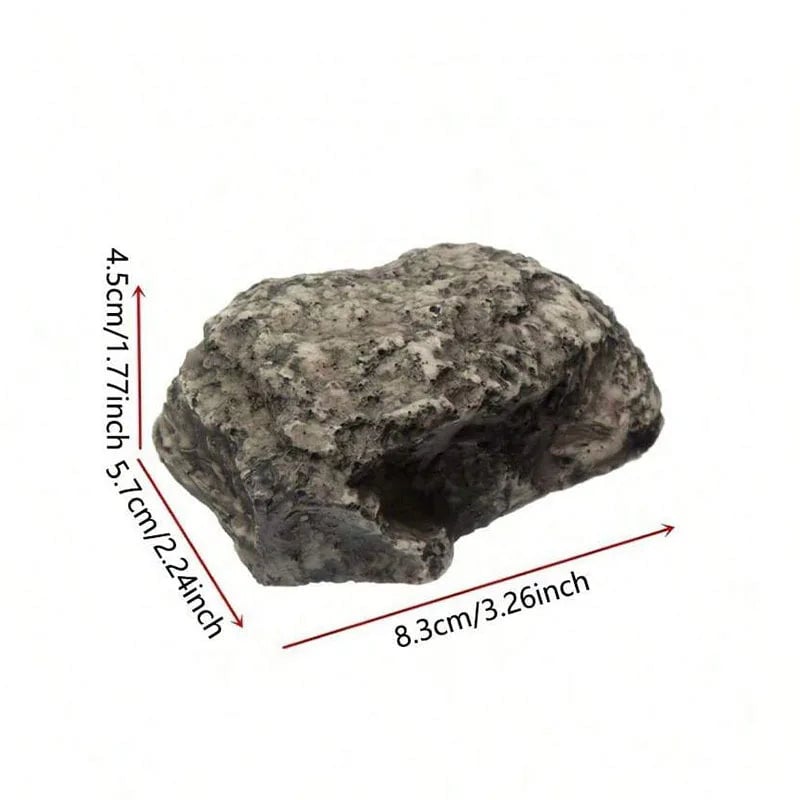 Outdoor Fake Rock Key Hider Box - Weather Resistant Hidden Storage