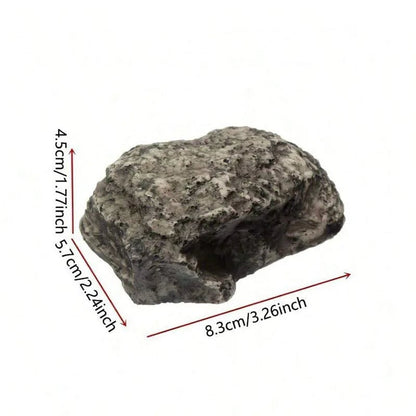 Outdoor Fake Rock Key Hider Box - Weather Resistant Hidden Storage