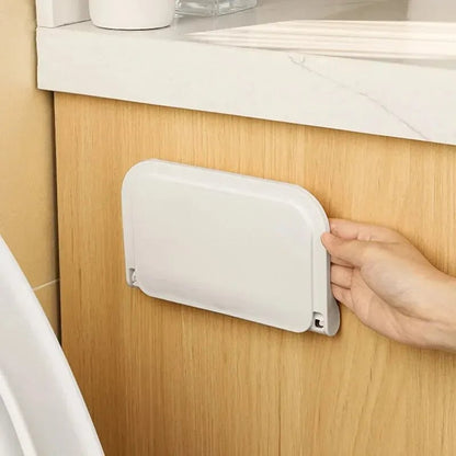 Foldable Wall Mount Shelf - Punch-Free Phone Router Storage Rack