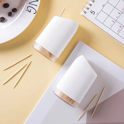 Elegant Toothpick Dispenser - Holds 600 Toothpicks, Portable Reusable