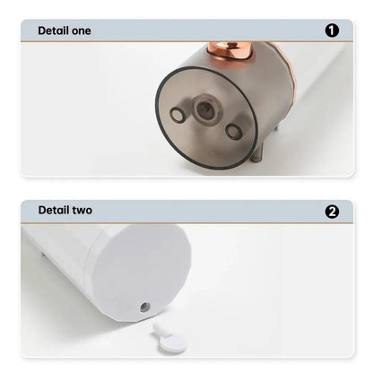 Non-Perforating Wall Mount Soap Dispenser - Multi-Use Press Pump