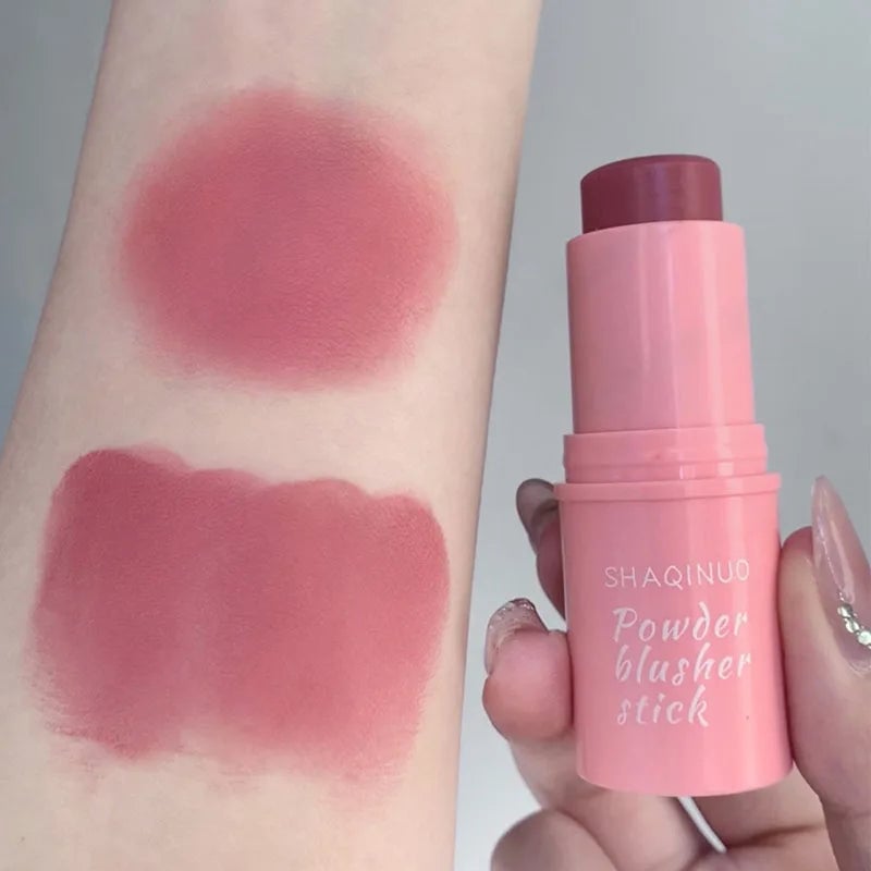 Waterproof Natural Cheek Blush Stick - Moisturizing Peach Contour
