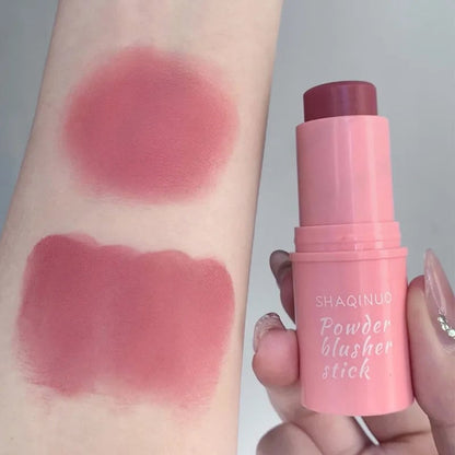 Waterproof Natural Cheek Blush Stick - Moisturizing Peach Contour