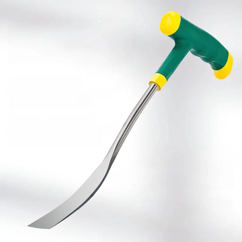 T-Shaped Stainless Steel Weeding Trowel Hand Tool for Transplanting