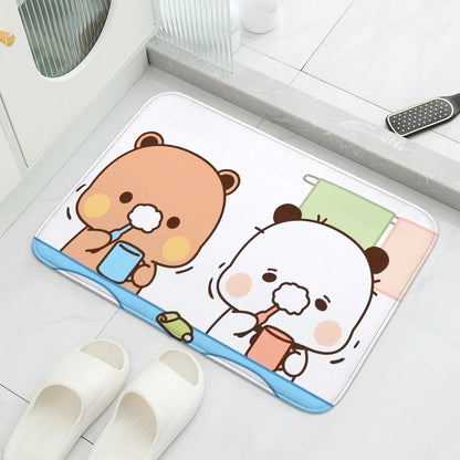 Bubu Dudu Non-Slip Cartoon Welcome Mat - Cute Entrance Doormat