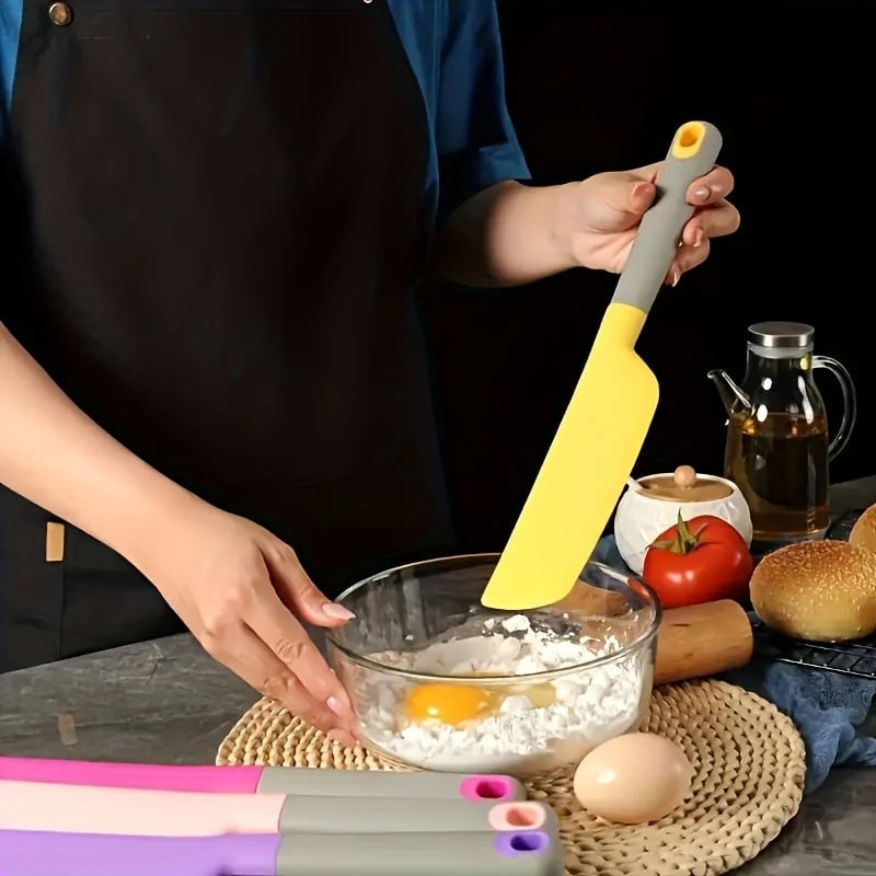 Extra-Large Silicone Spatula Heat-Resistant Non-Stick Cooking Tool