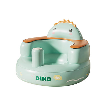 Inflatable Baby Floor Seat Built-in Air Pump 3+ Months Sit Me Up Chair