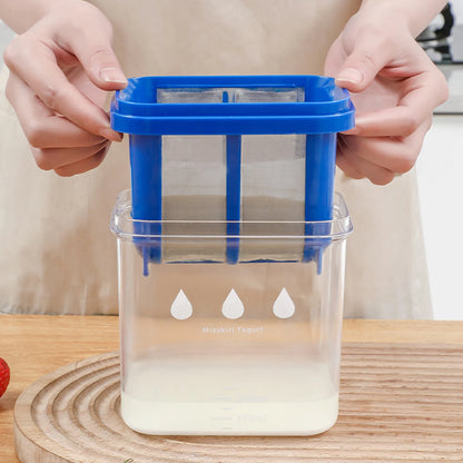 1100ml Greek Yogurt Strainer - Reusable Whey Separator Maker