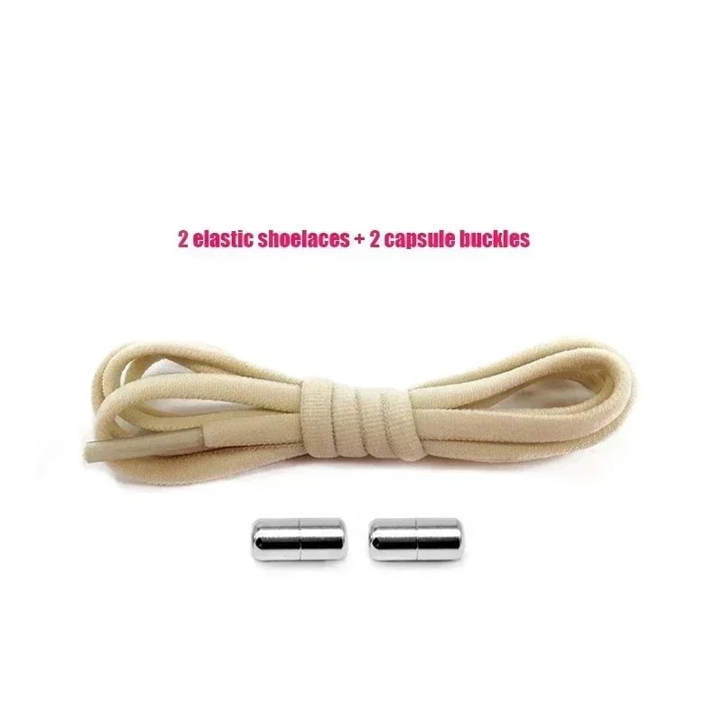 Elastic No Tie Shoelaces - Quick Slip-On Design Kids & Adults