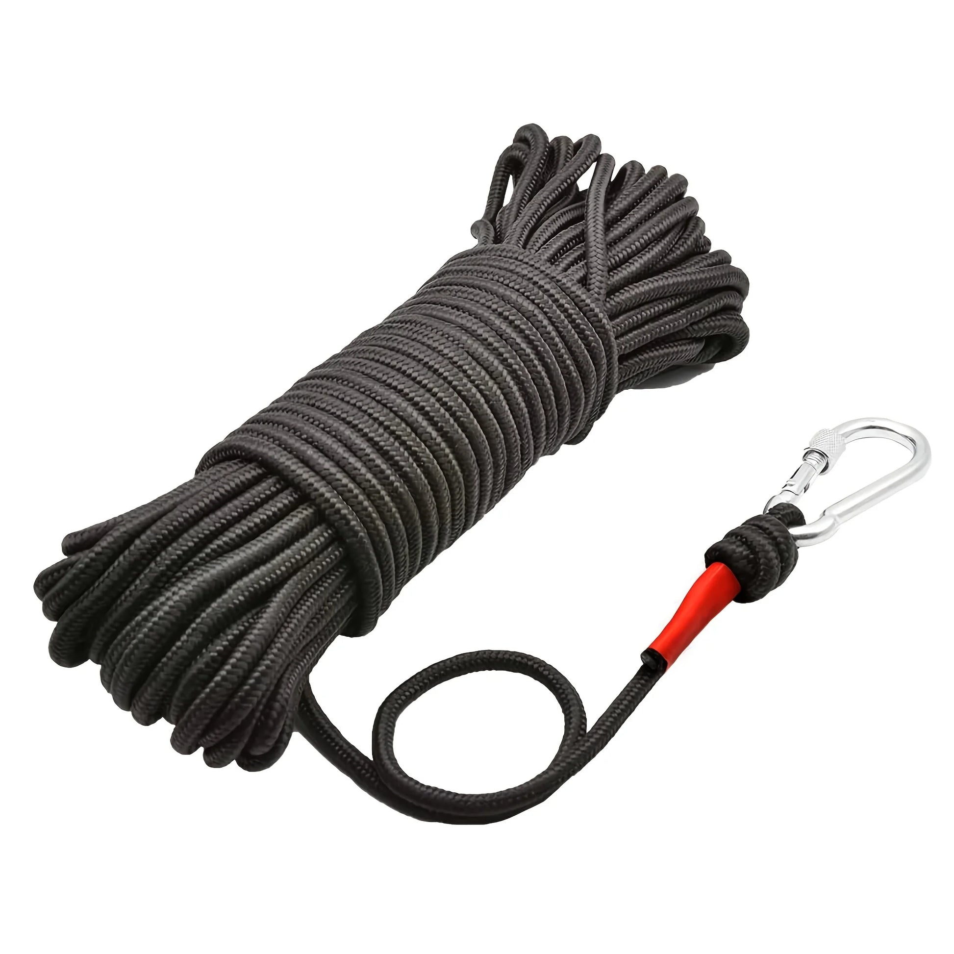 6mm Emergency Rescue Rope 20m - Nylon Safety Climbing Rope Magnet
