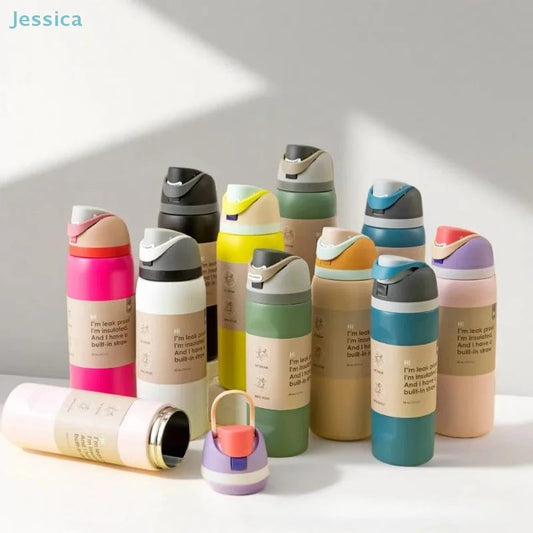 Stainless Steel Vacuum Insulated Sports Water Bottle 500ml Thermal