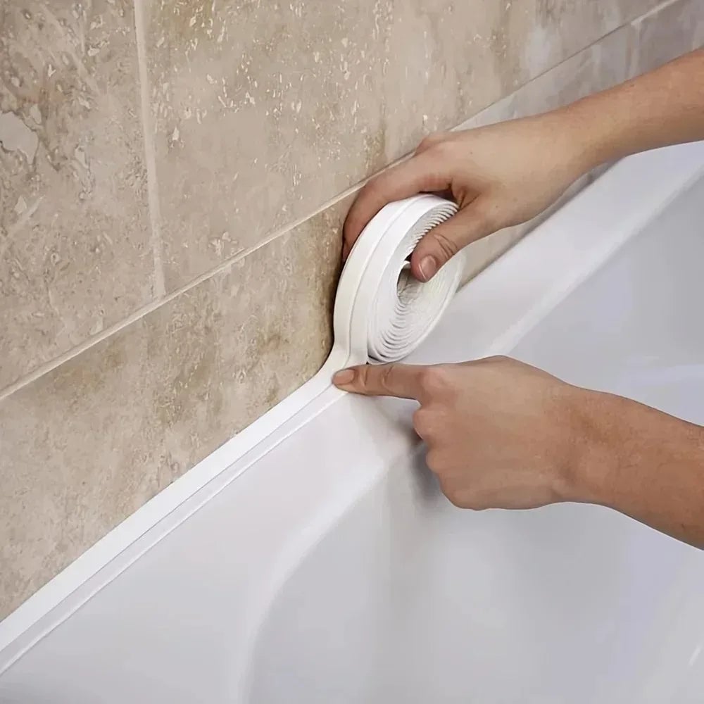 3.2m PVC Waterproof Sealing Tape - Bathroom Sink Shower Bath Toilet