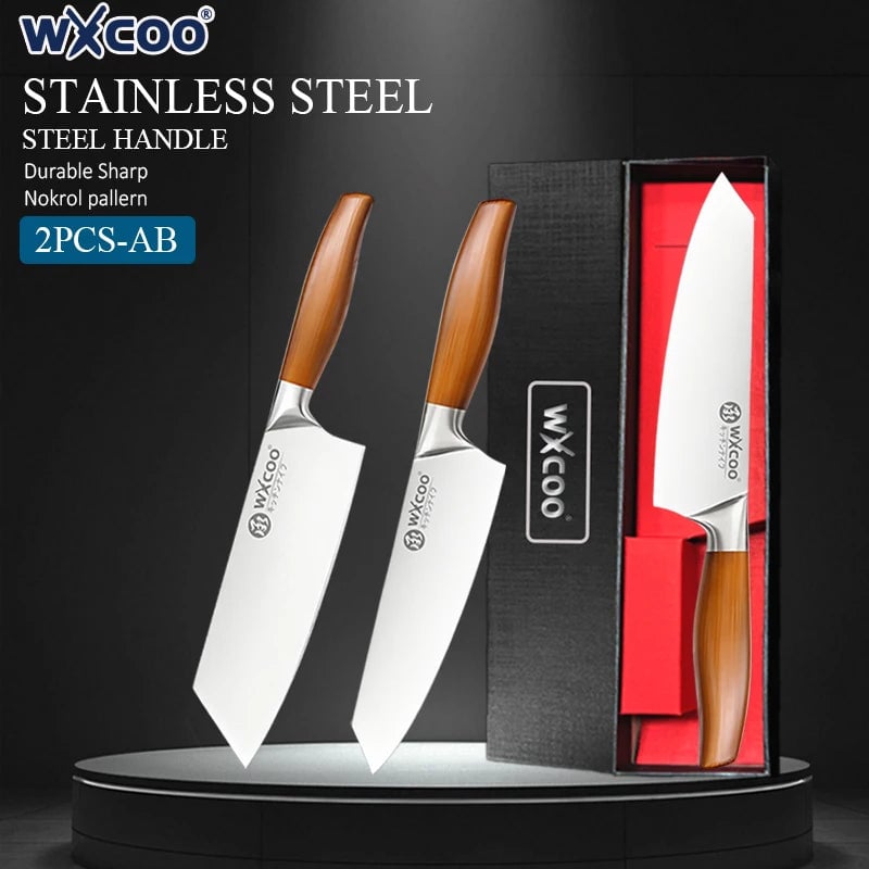 Stainless Steel Kitchen Utility Knife - Durable Fruit Cutting Tool