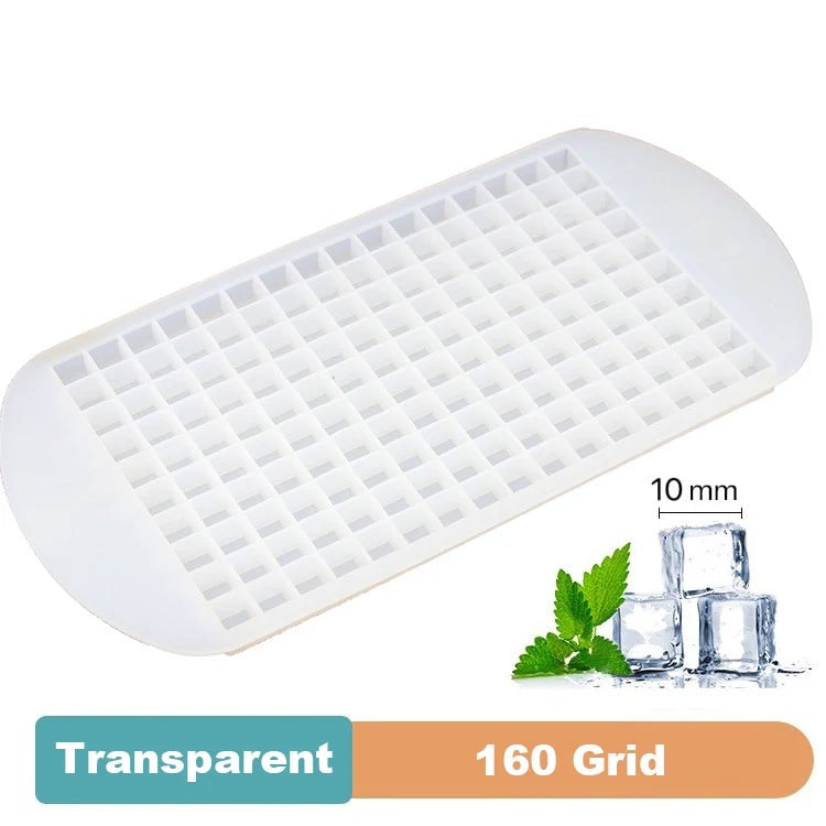 Giant Ice Cube Tray Silicone Mold - 4 6 8 15 160 Grid Food Grade