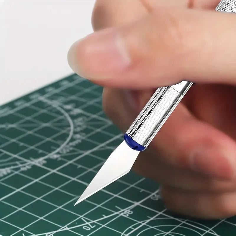 13pcs Metal Carving Knife Set Non-Slip Precision Art Cutting Tools