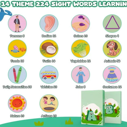 Trilingual Dinosaur Learning Machine - Talking Flash Cards EN/ES/FR