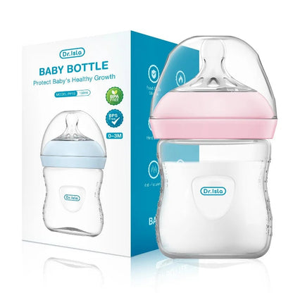 BPA-Free PP Baby Bottles 150/240/330ML with Handles Newborn Feeding