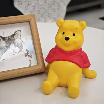 Pooh Bear Phone Stand Desktop Holder Cartoon Doll Design Gift