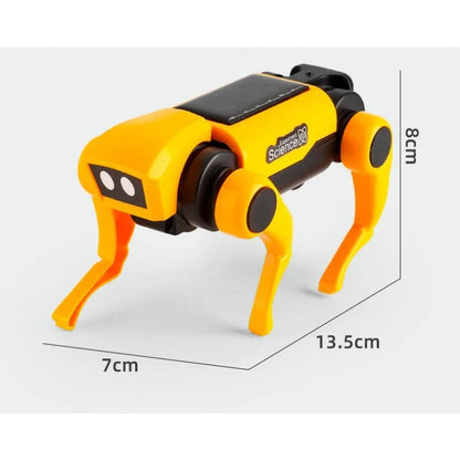 Solar Powered Robot Dog DIY STEM Kit Educational Building Toy