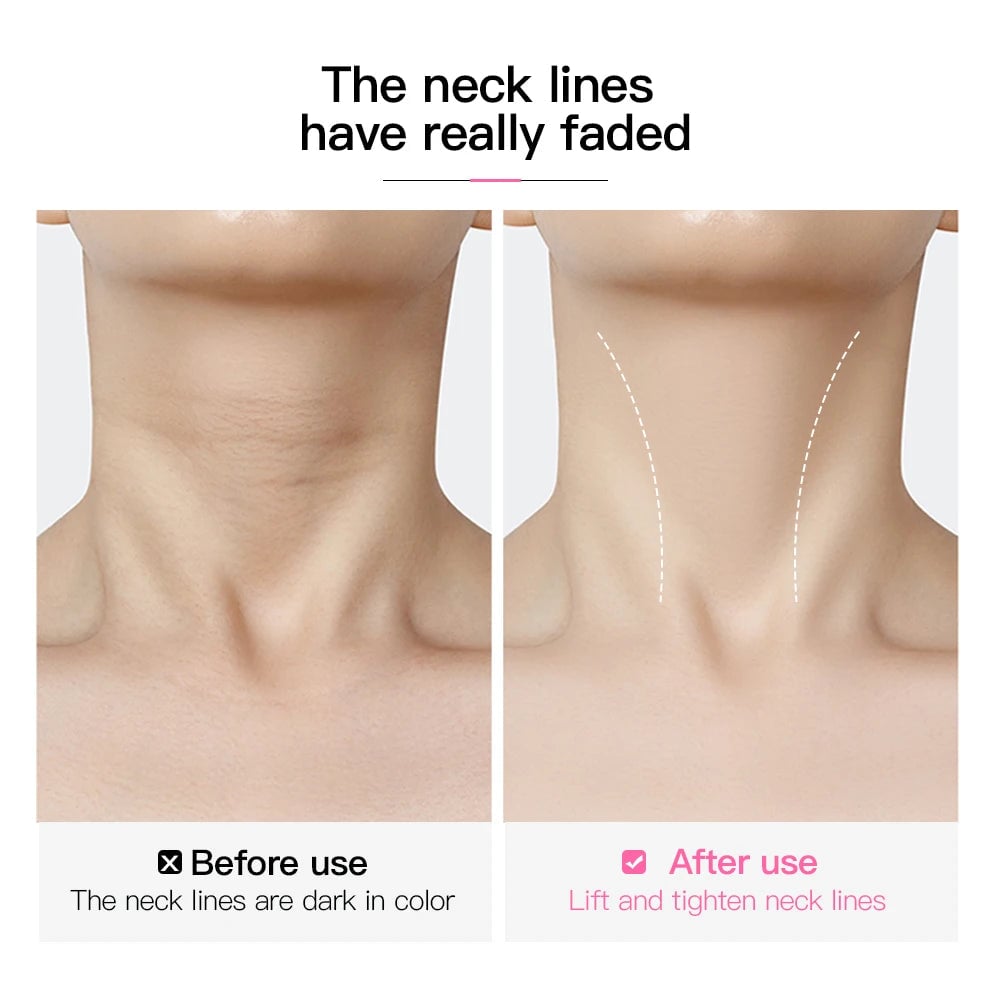 10pcs Transparent Waterproof Neck Lifting Patches Invisible Face Lift