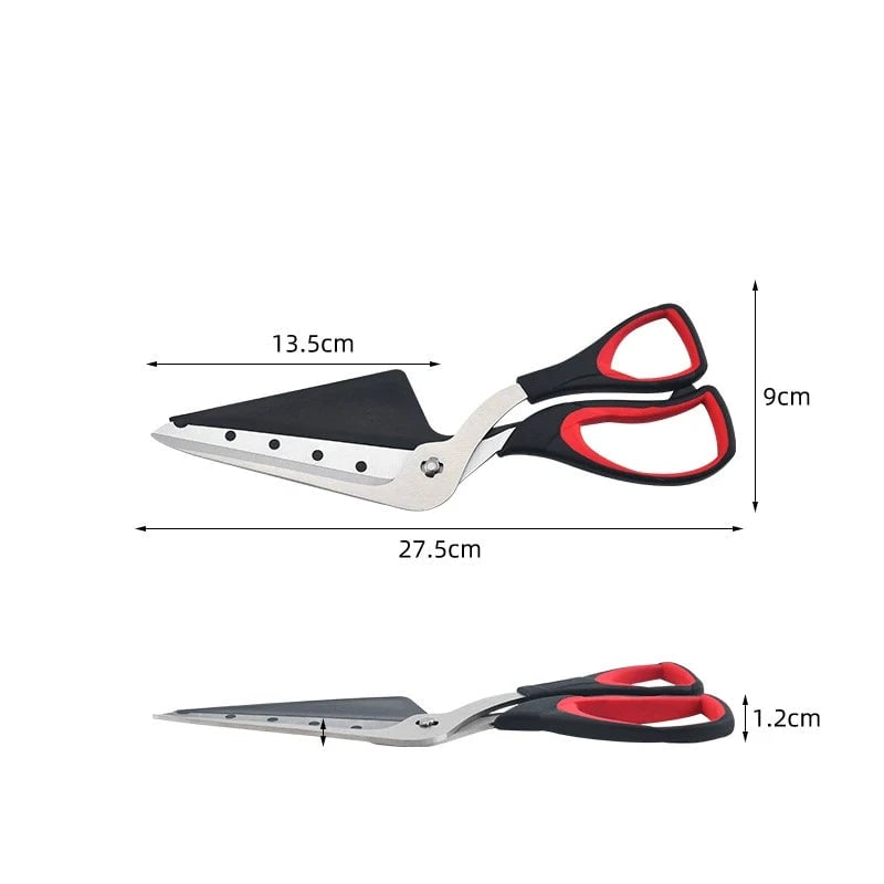 Detachable Stainless Steel Pizza Scissors Sharp Blade Cutter Tool