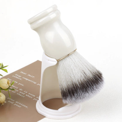 Professional Beard Shaving Brush Natural Bristle Hair Wooden Handle