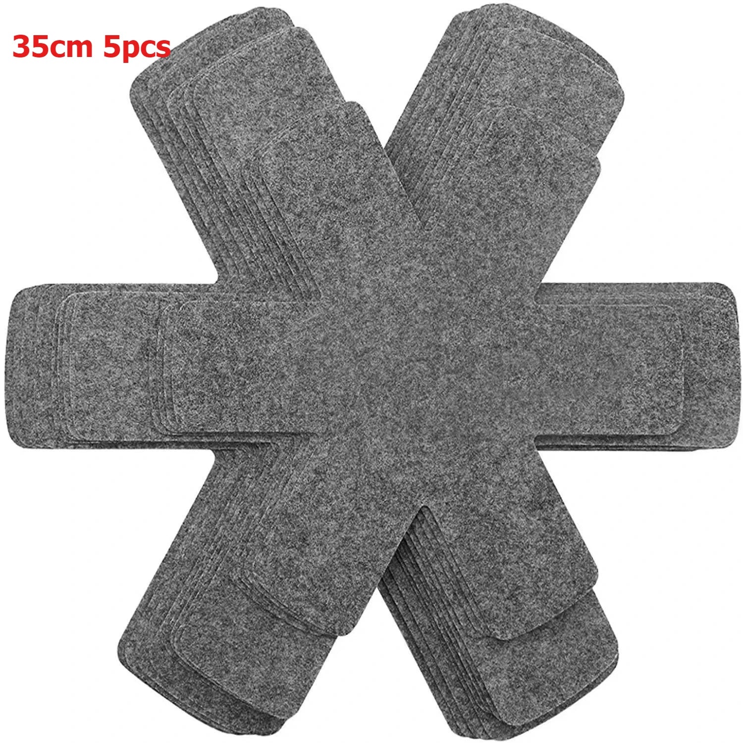 Heat Resistant Felt Pot Pan Protector Divider Pads Cookware Mats